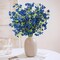 10PCS Artificial Silk Flowers with Long Stems Faux Bulk Babys Breath Flowers Fake Silk Flowers Bouquet for Floral Arrangement Tall Vase Home Wedding Table Centerpieces Decor (Blue)